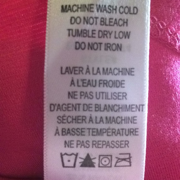 New Ricki's Hot Pink Short Sleeve Peplum Top - Picture 5 of 7